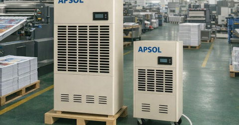 GIẢI PHÁP CHỐNG ẨM MỐC, CO GIẤY VÀ LEM MỰC VỚI MÁY HÚT ẨM APSOL